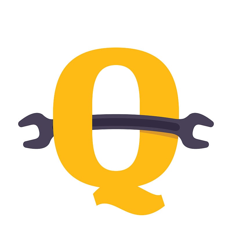 Q字母用扳手。