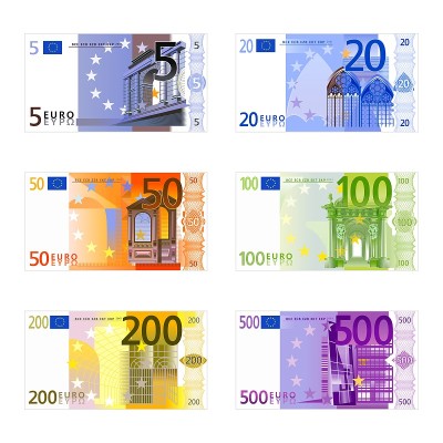 欧元banknotes