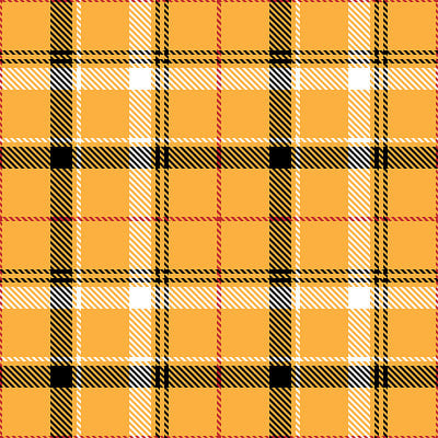Tartan plaid seamless pattern white black red line
