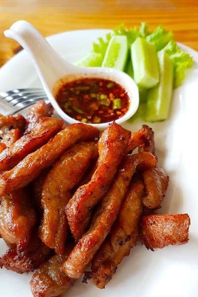 炸干猪肉