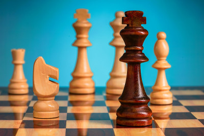 棋盘上的棋子