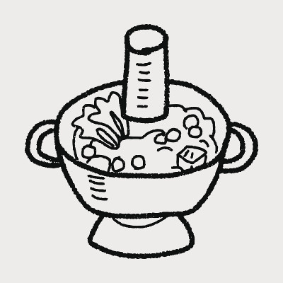 火锅涂鸦