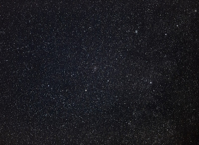 繁星满天的夜空