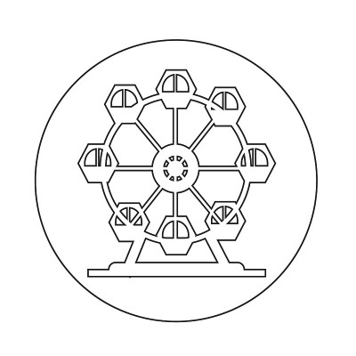 摩天轮的图标