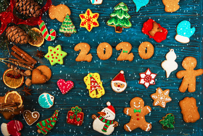 2020年的不同姜饼
