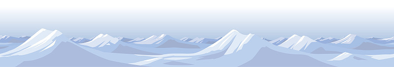 无缝雪山背景