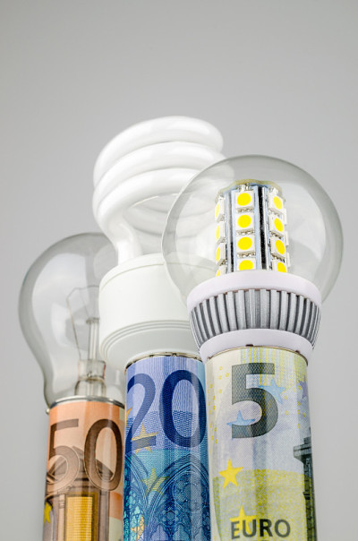 Led灯泡比其他类型的灯泡消耗更少