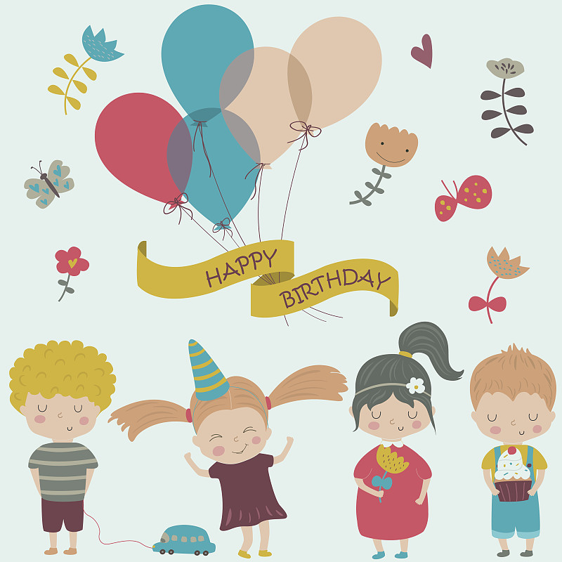 childrenbirthdayballoonribbon