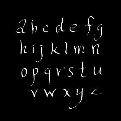Vector fonts