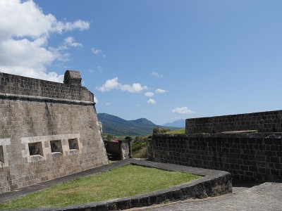 硫磺山堡垒国家公园，圣基茨的联合国教科文组织世界遗产。