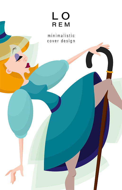 Background with the image of a woman. Suitable for