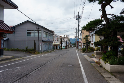 日本福岛的中泽温泉镇