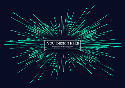 Lines composed of glowing backgrounds, abstract ve