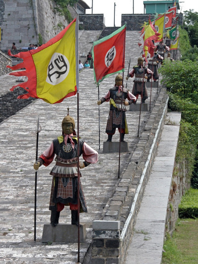 勇士的旗帜。