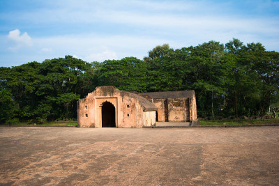 Talatal Ghar位于阿萨姆邦Sivasagar的Rangpur。大阿康最宏伟的建筑