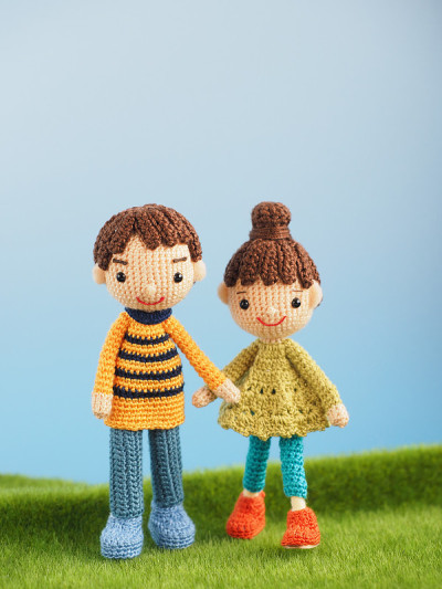小巧可爱的Amigurumi娃娃