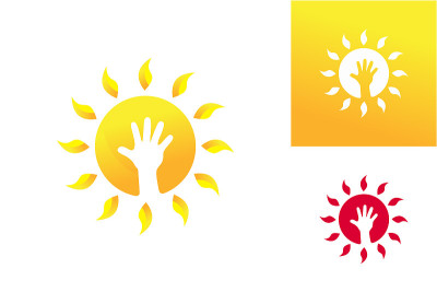 采取一个太阳标志模板设计矢量，会徽，设计概念，创意符号，图标
