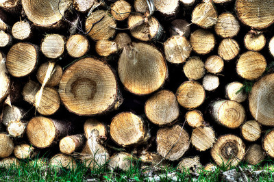 Holzstapel
