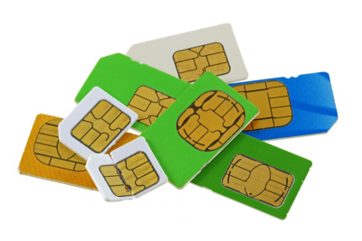 旧的和使用过的用户识别模块(SIM)卡