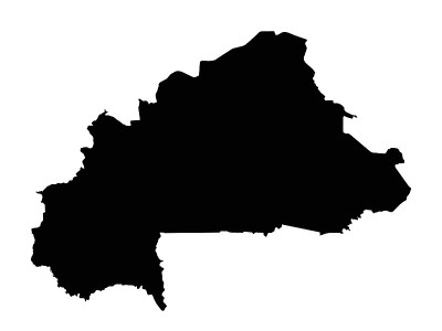 布基纳法索地图