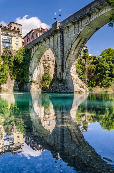 在Cividale del Friuli的魔鬼桥