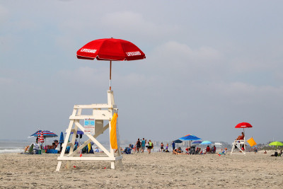 亨廷顿海滩州立公园，南卡罗来纳，Murrels Inlet, Myrtle Beach地区，美国。