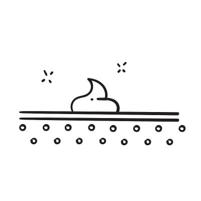 hand drawn Moisture cream line icon. symbol for Sk