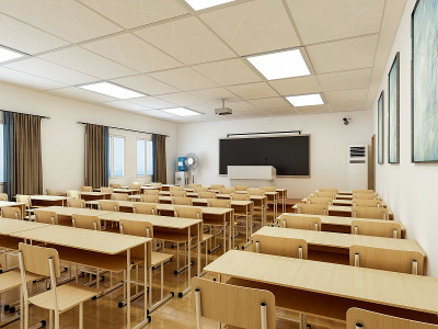 现代学校豪华教室的设计
