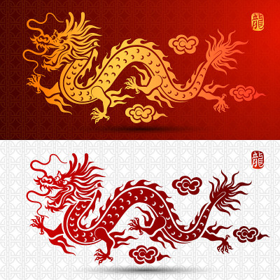 传统的中国龙