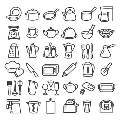 系列厨具图标