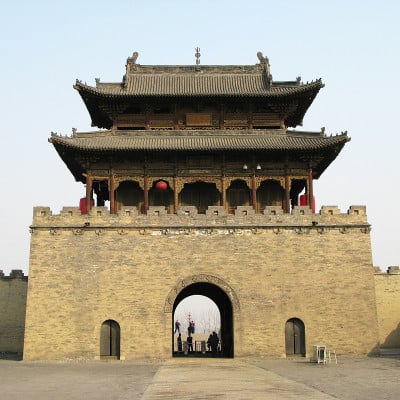 中国城的城楼