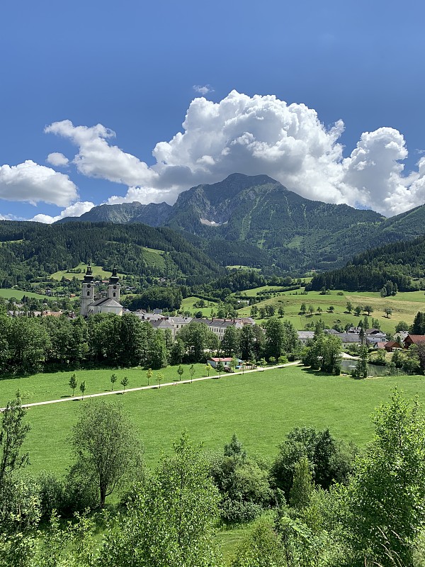 高山山景