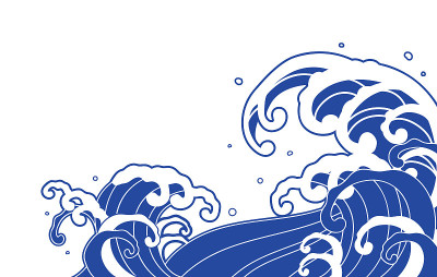 大波浪插图