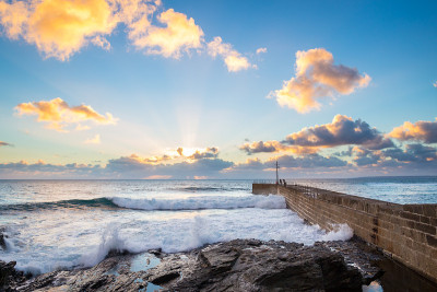 Porthleven日落