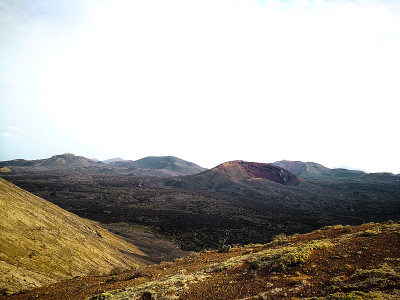 兰萨罗特岛的火山景观