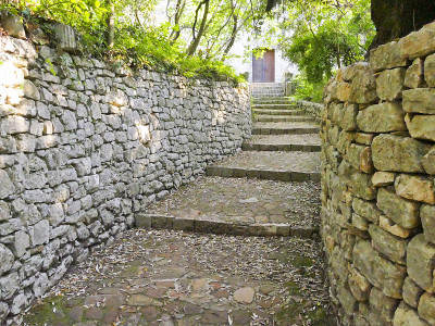 Butrint -古城Buthrotum的废墟，古希腊和后来的罗马城市和阿尔巴尼亚伊庇鲁斯的主教辖区