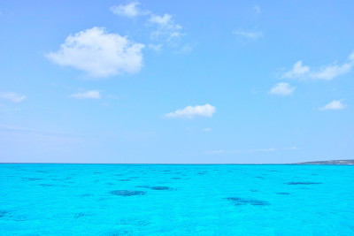 宫古岛的海洋颜色