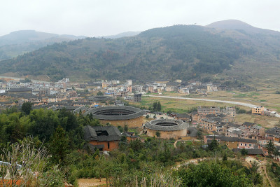 中国福建土楼，老建筑概况