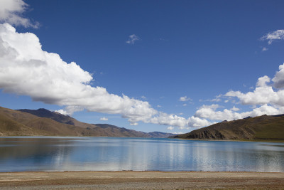 在西藏的风景