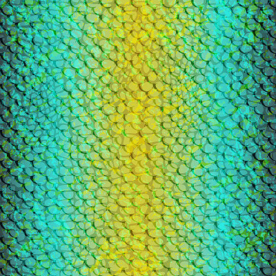 Pattern-fish-snake-blue