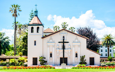 Mission Santa Clara de Asis - 加利福尼亚州圣克拉拉