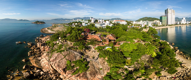 汉庄石花园是芽庄热门旅游景点。越南
