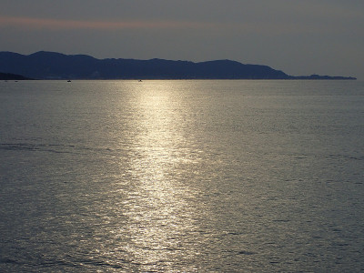 在日本Tateyama /千叶,日落