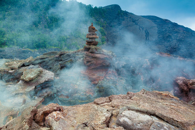 火山口地板
