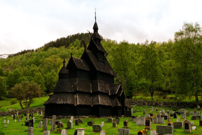 Borgund stavkirke，三艘船stave church“梦想型”