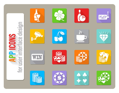 casino icon set