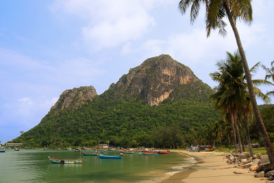 Prachuap Khiri Khan海豚湾-泰国