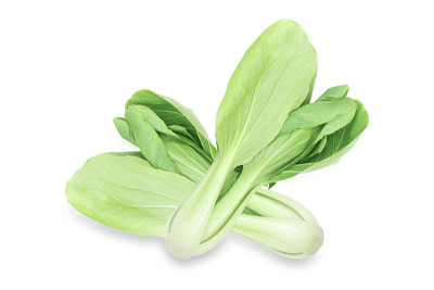 小白菜蔬菜孤立白色背景