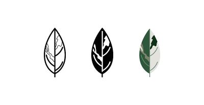 杂色植物图标，