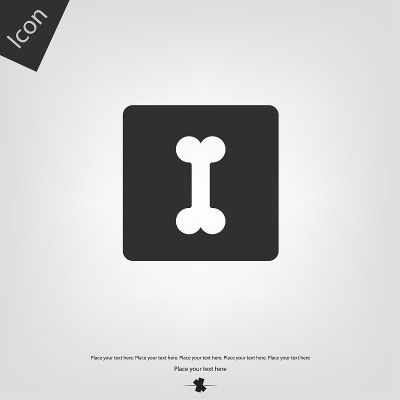 Bone vector icon